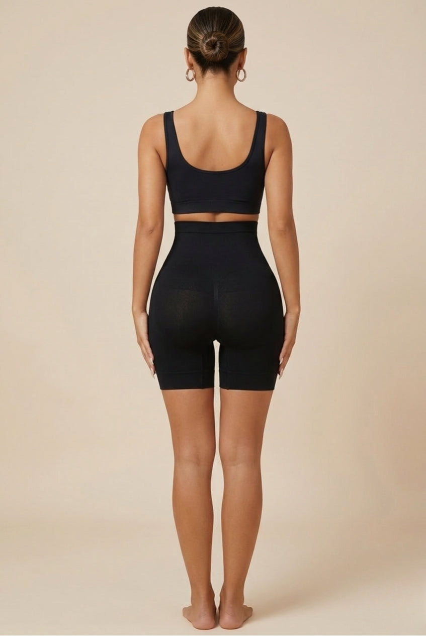 High-Waisted Seamless Shapewear Shorts
