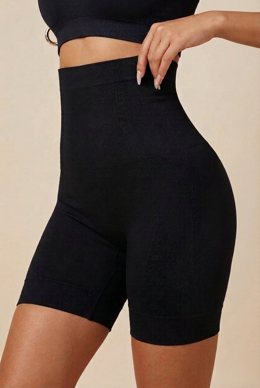 High-Waisted Seamless Shapewear Shorts