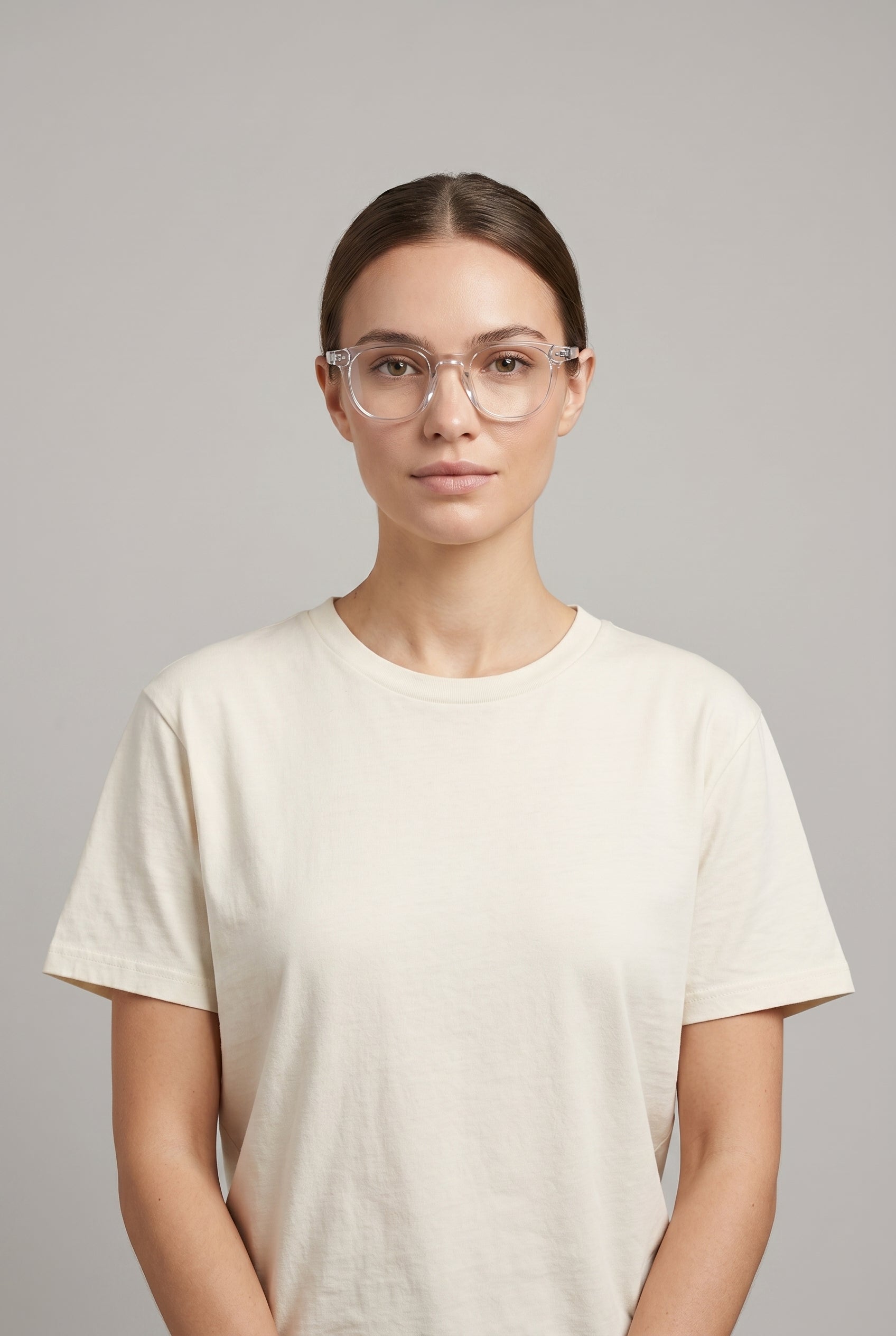 Celeste | Round Anti Blue Light Glasses Ultralight PC Frame Clear Lens