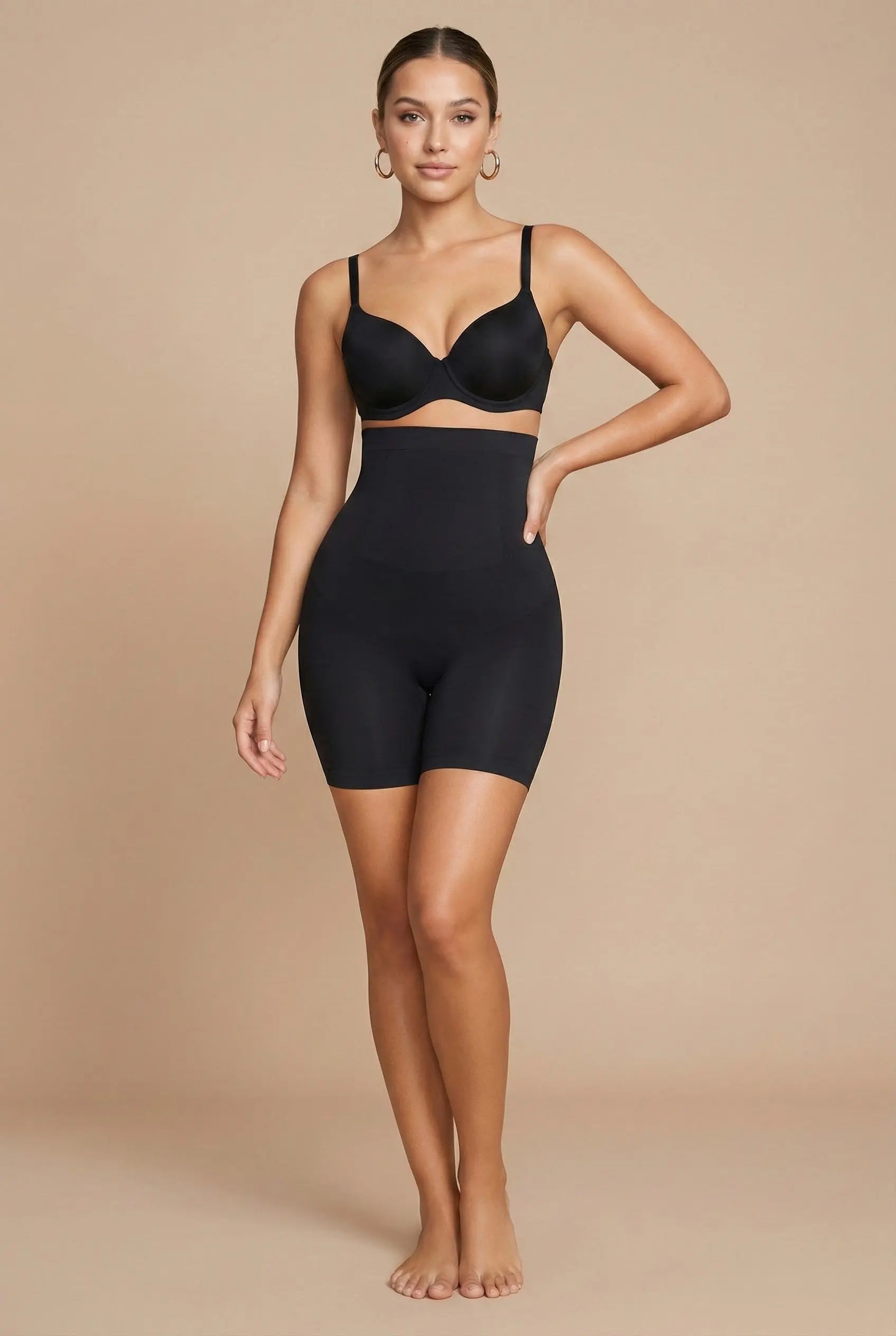 Women’s Seamless High-Waisted Butt Lifter Shaping Shorts Luna Body Co