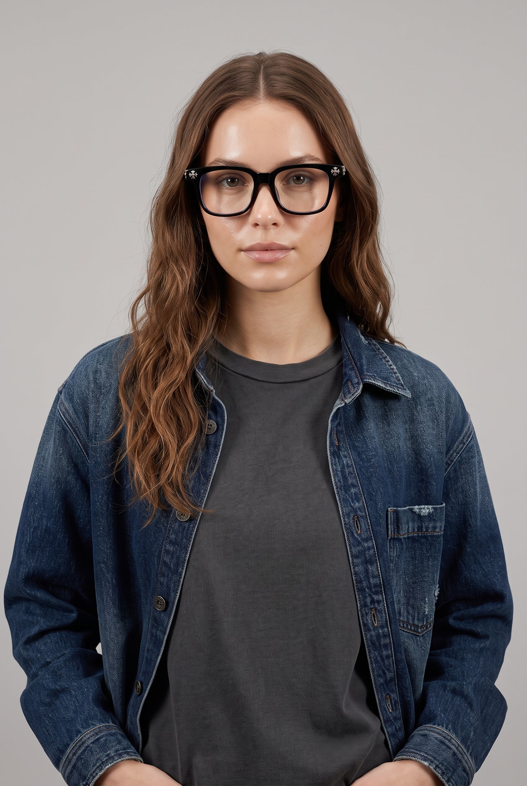 Polaris | Square Sunglasses Anti Blue Light UV Anti-Fog Metal Frame
