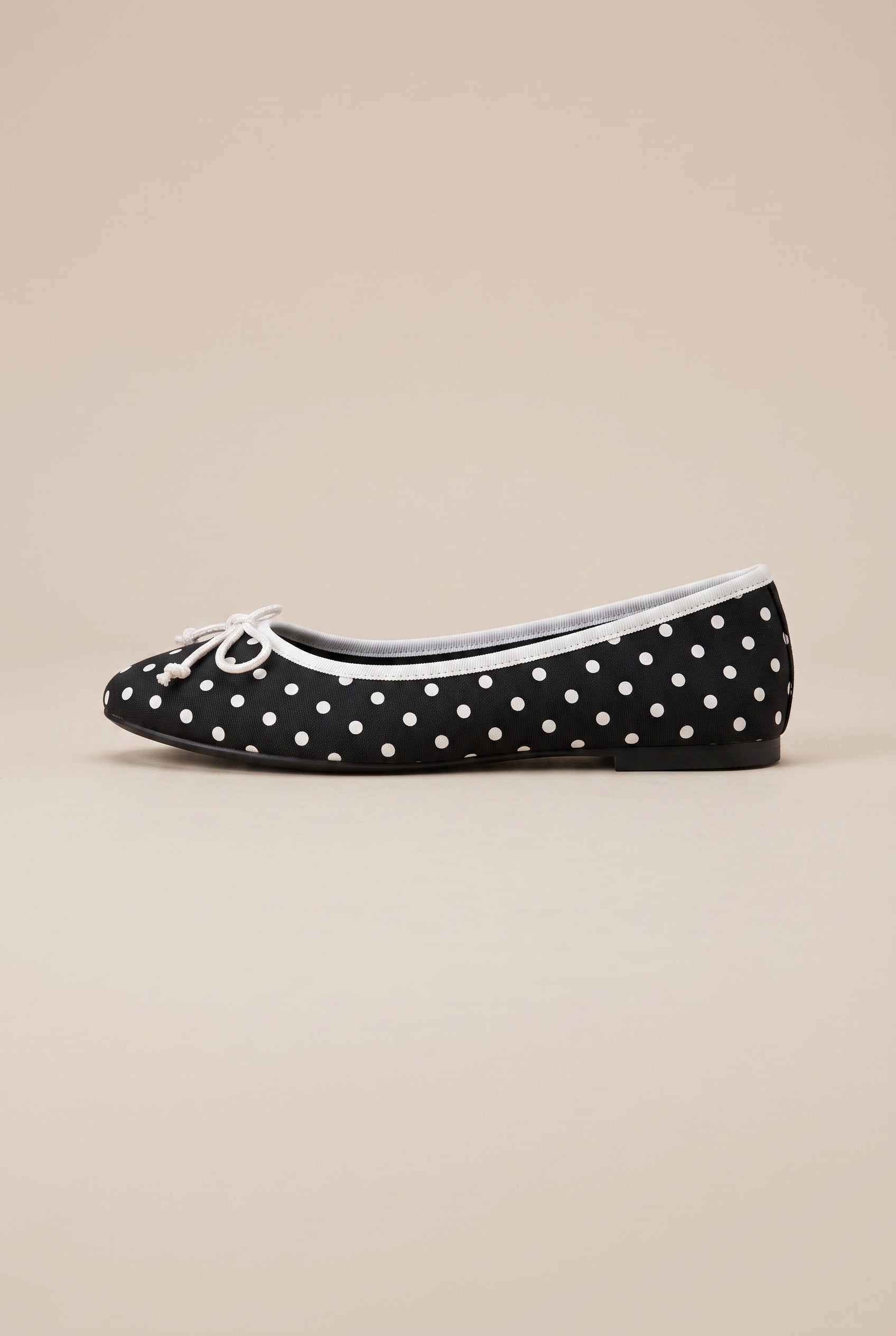 Serena | Polka Dot Bow Mary Jane Ballet Flats Round-Toe Ankle-Strap Retro Shoes
