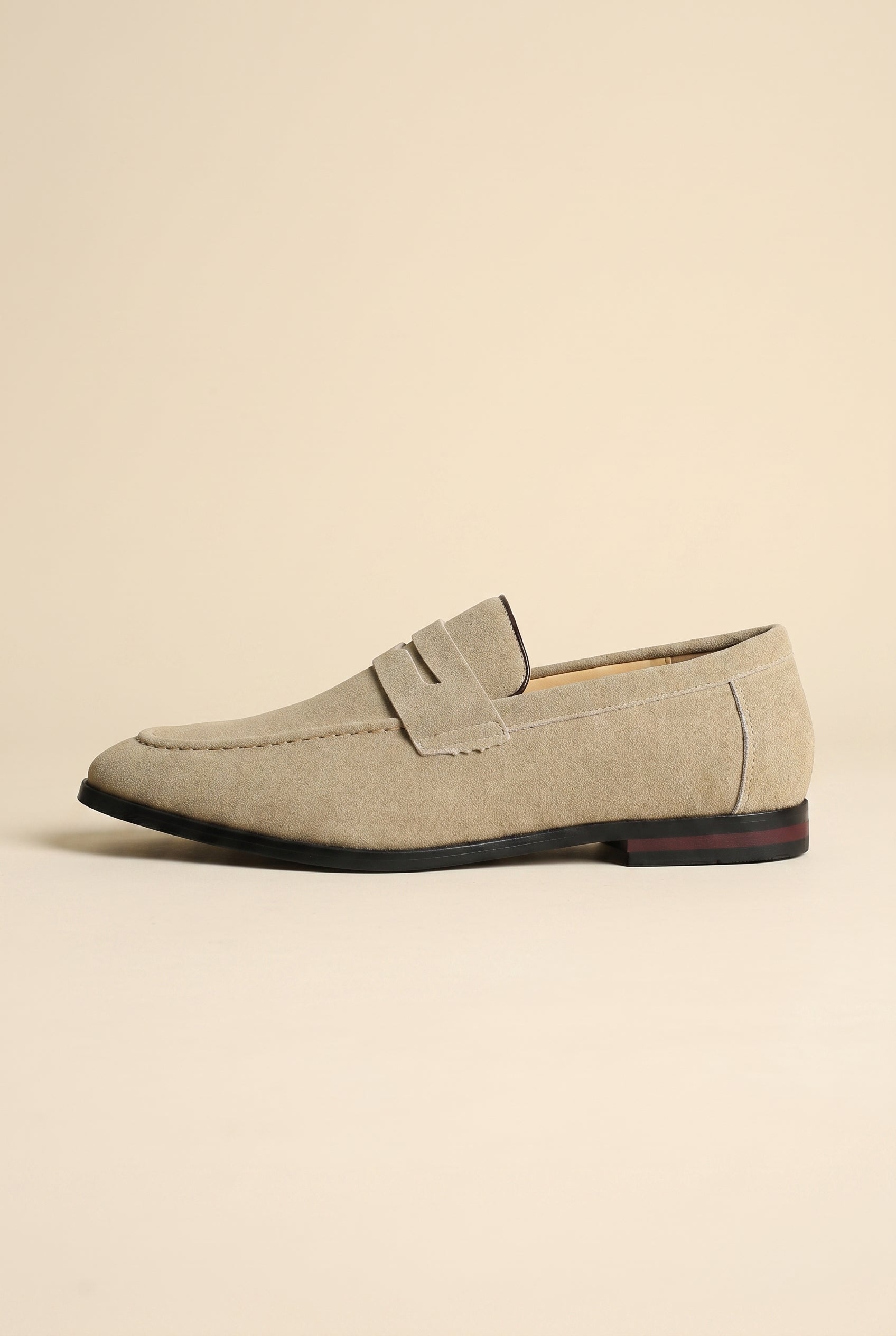 Perigee | Men's Suede Slip-On Shoes Casual Breathable Loafers British Style