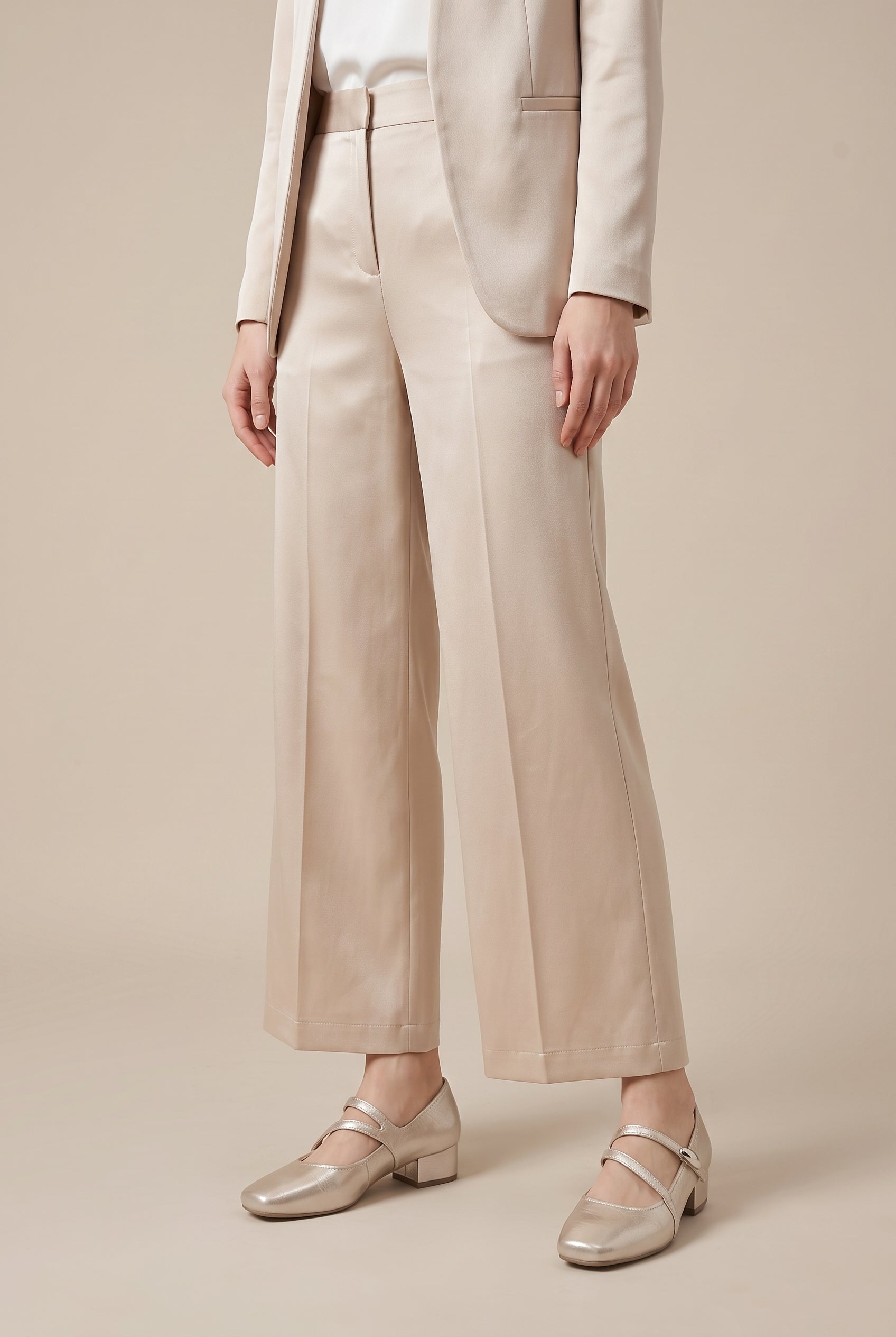 Maria | French Style Low Heel Mary Jane Shoes Square-Toe Velcro Strap Flats