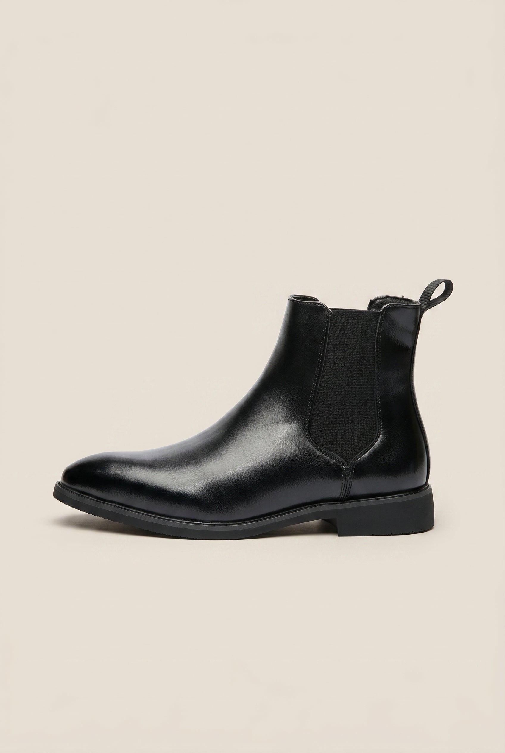 Perigee | Men's Fleece Lined Chelsea Boots Slip-On Warm Winter Ankle Boots
