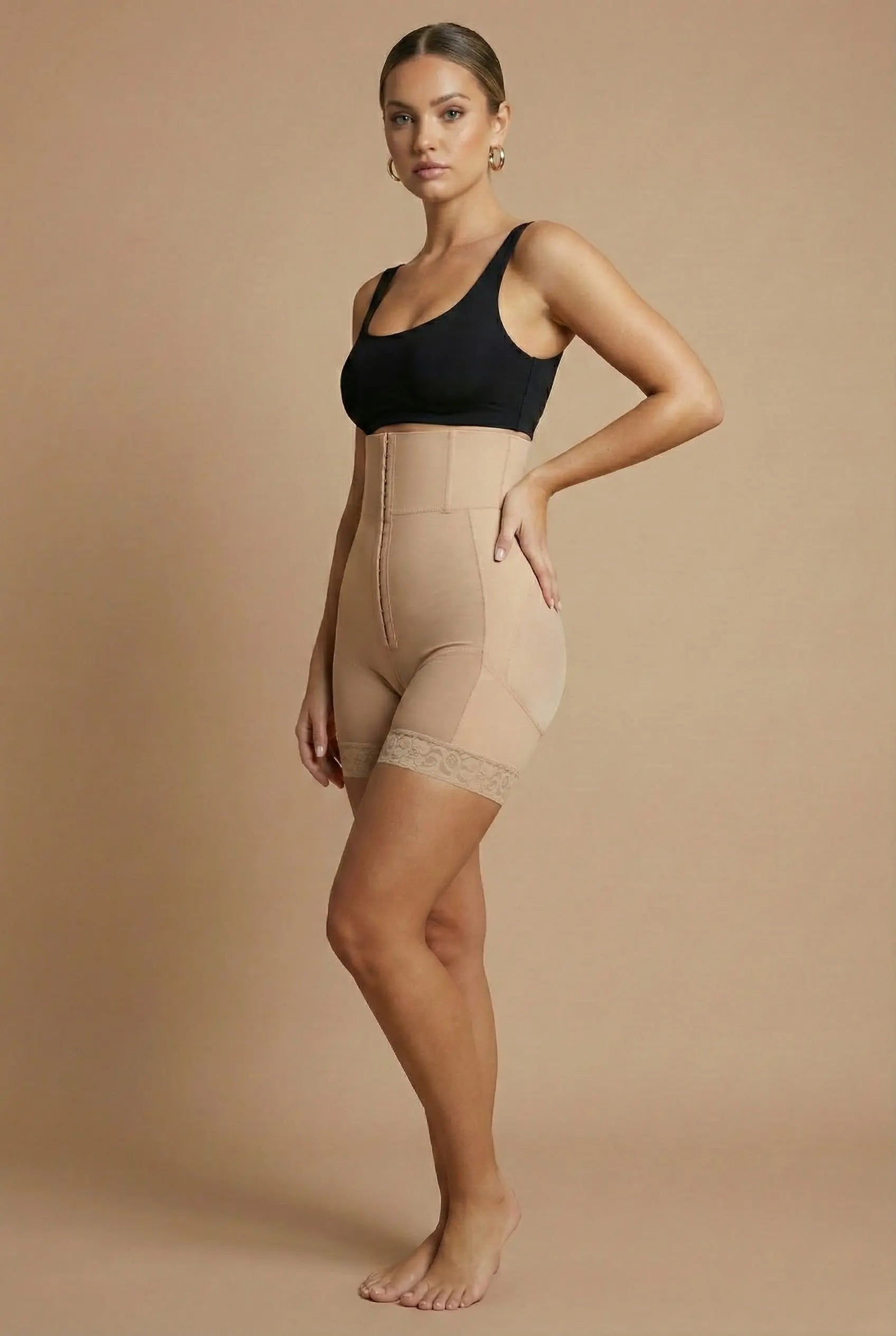 Women’s Boned High-Waisted Sculpting Shorts Luna Body Co