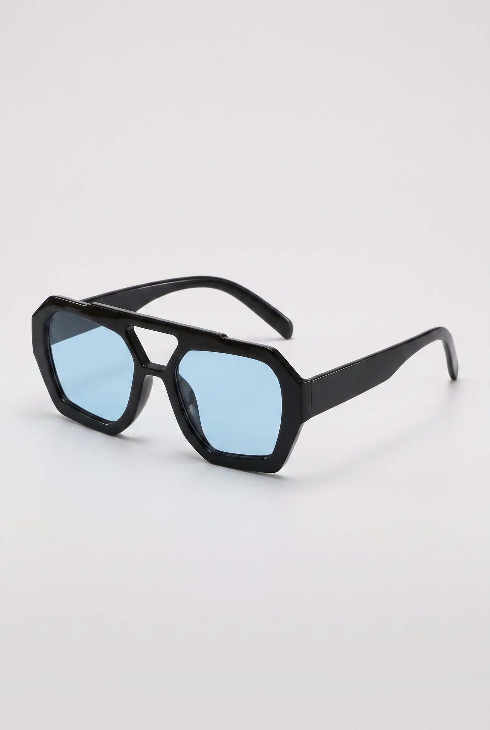 Orion | Double Beam Sunglasses Irregular Polygon UV400 Lightweight PC Frame