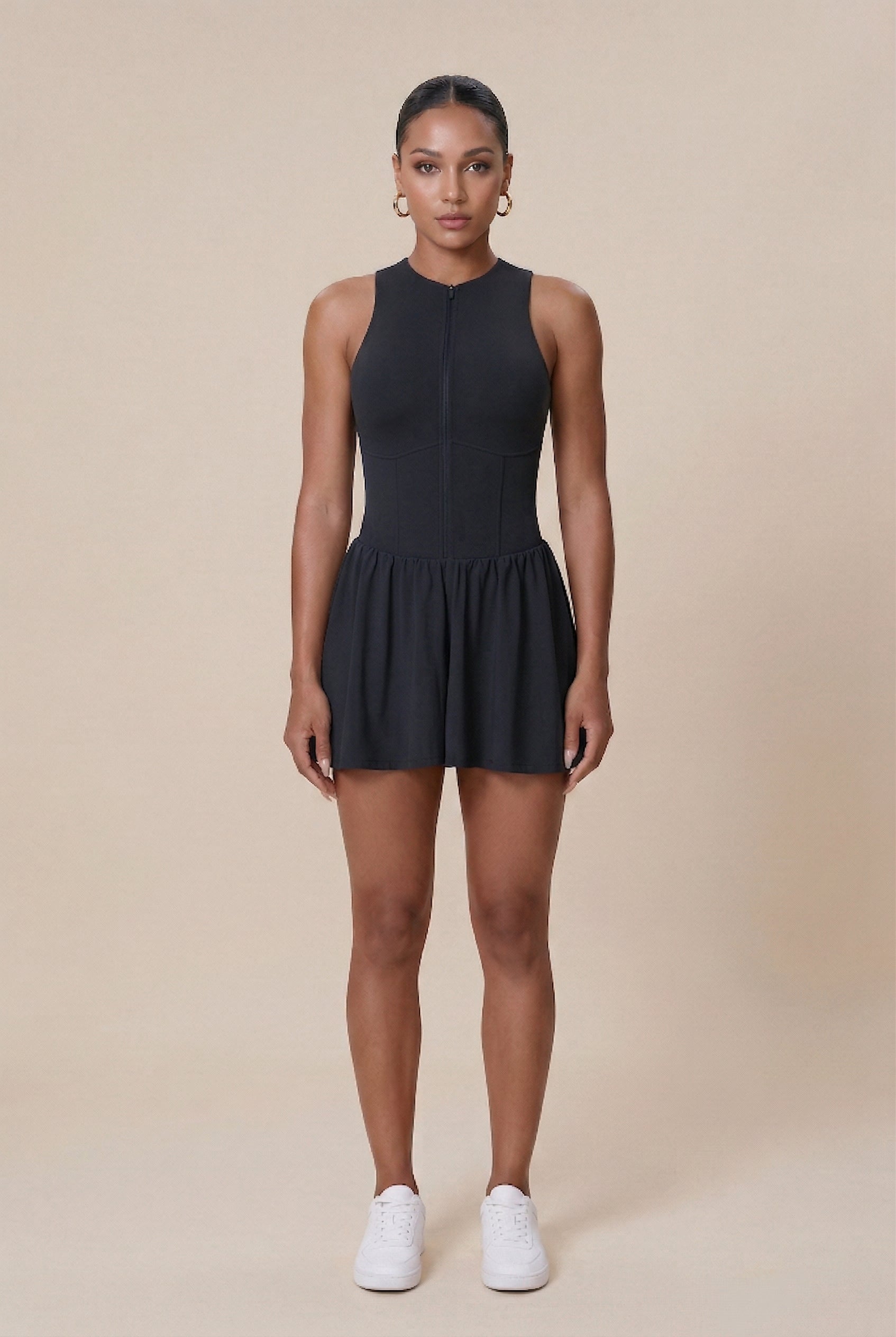 Women’s Athletic Tennis Skirt with Built-In Shorts – Moisture-Wicking, Comfortable Fit