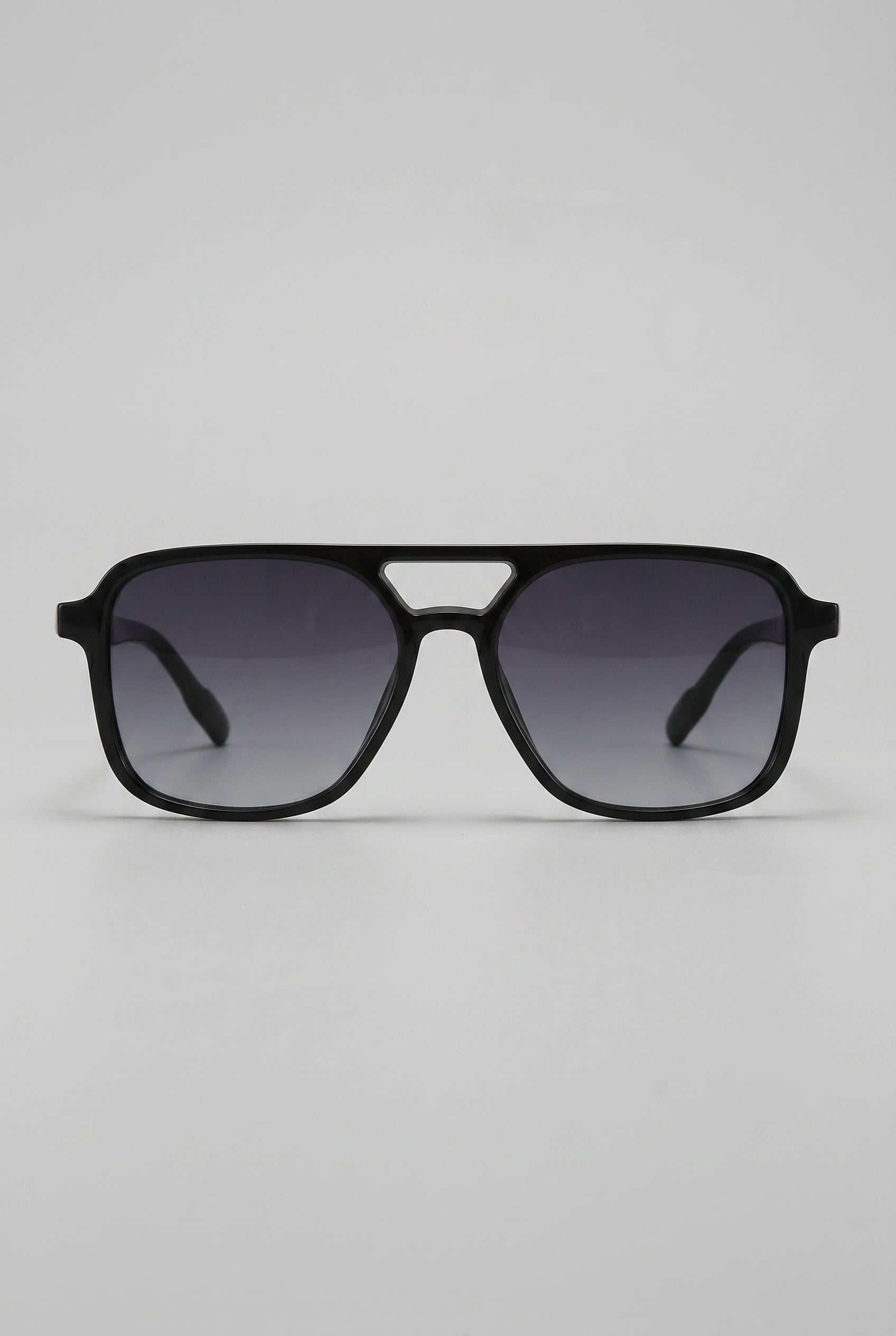 Eclipse | Square Polarized Sunglasses Retro Double Bridge UV400 TAC Lens