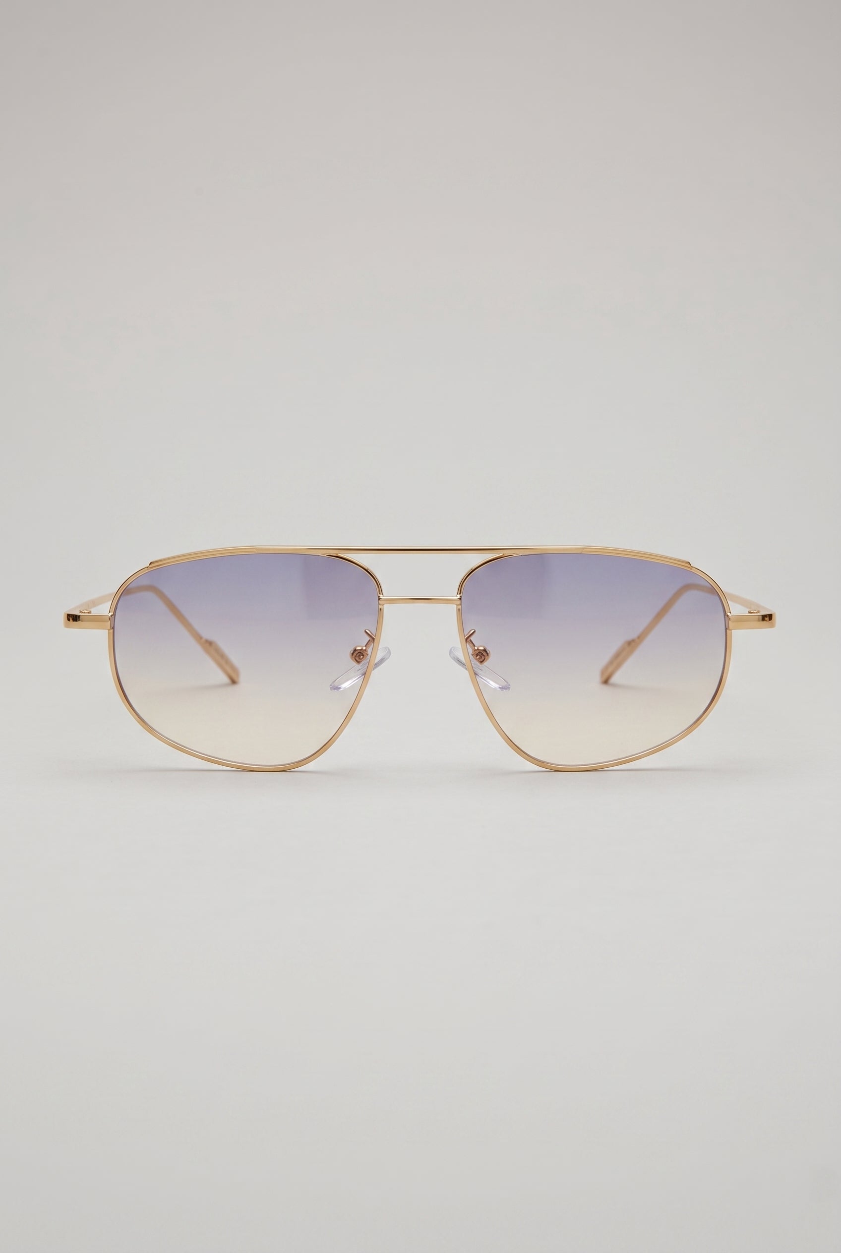 Vesper | Metal Frame Sunglasses Retro Gold UV400 Gradient Lens Full Frame