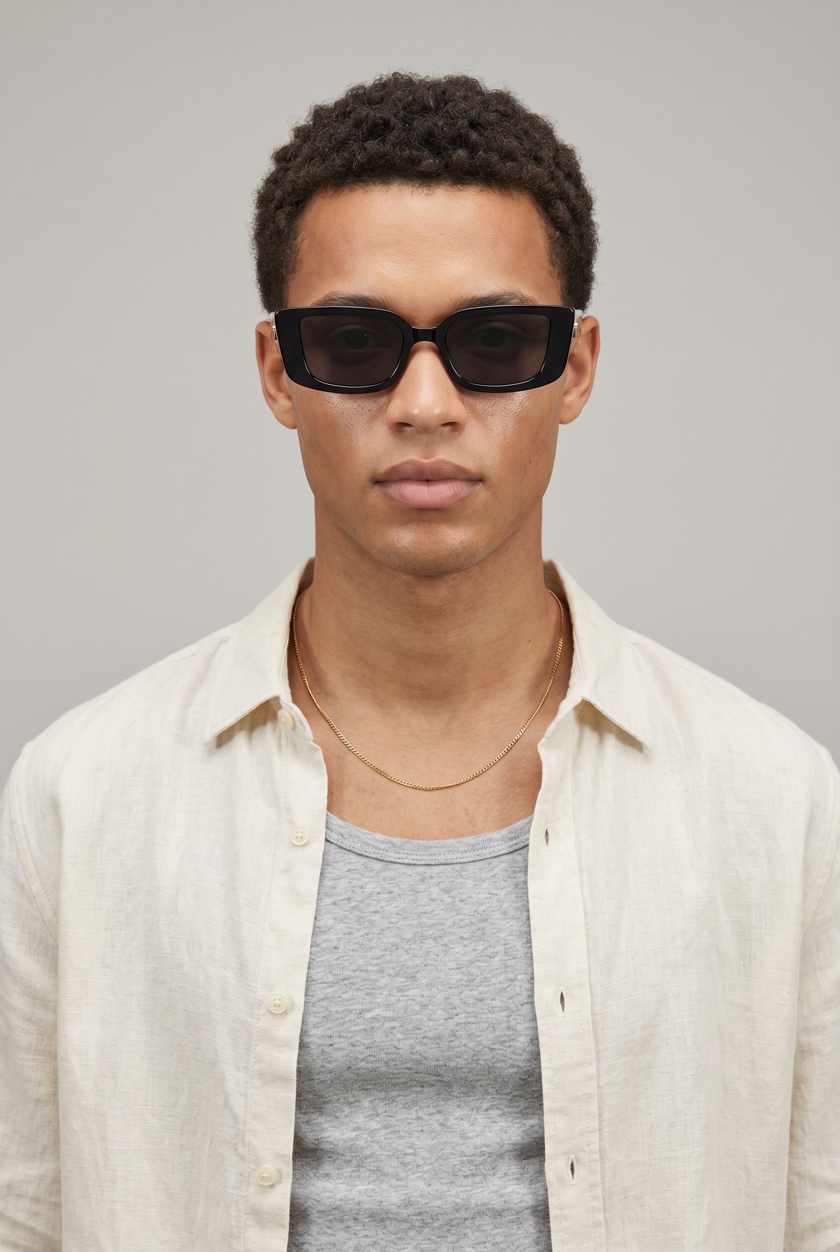 Eclipse | Frameless Square Sunglasses Rimless Lightweight UV400 Category 4 Lens