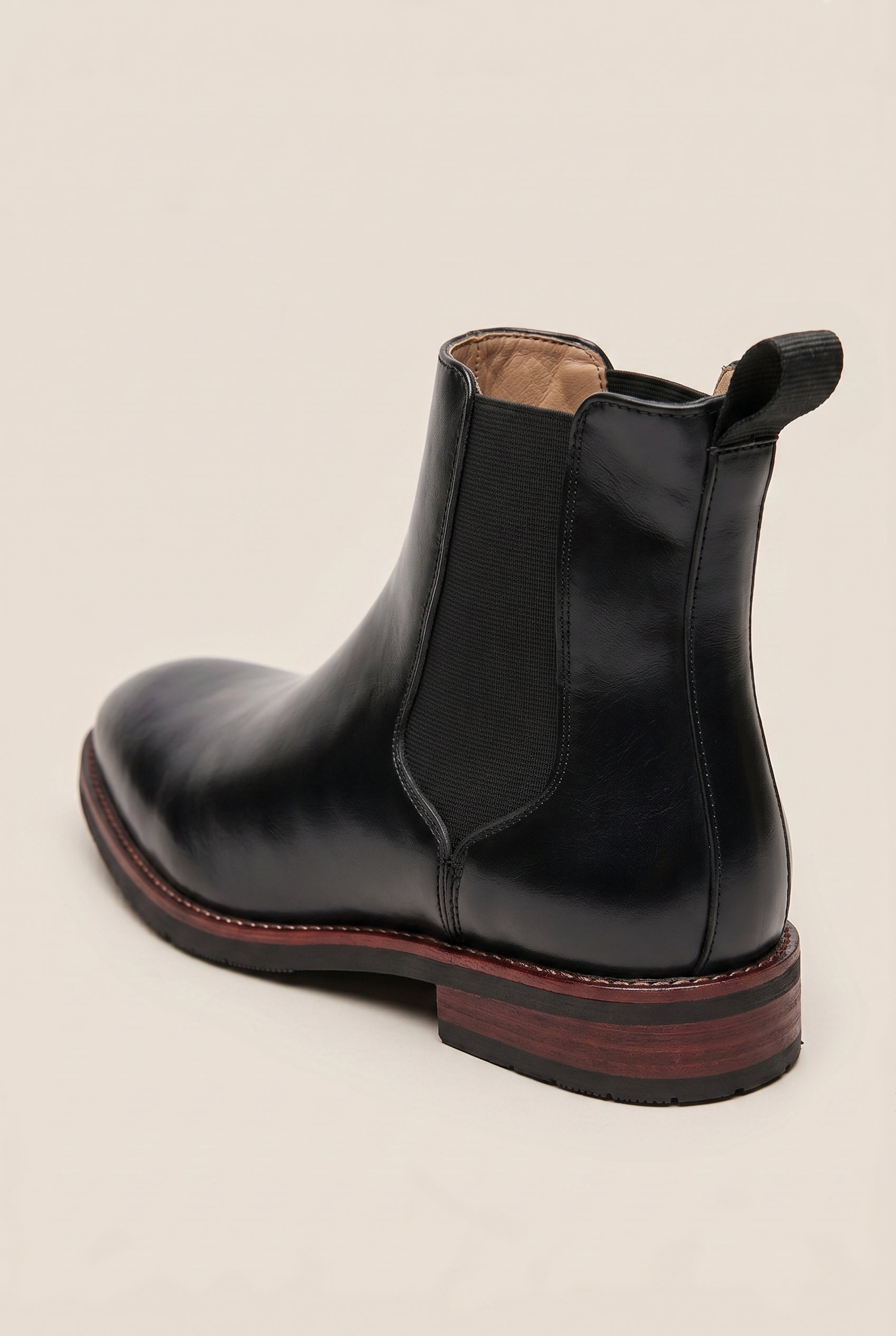 Perigee | Men's Fleece Lined Chelsea Boots Slip-On Warm Winter Ankle Boots