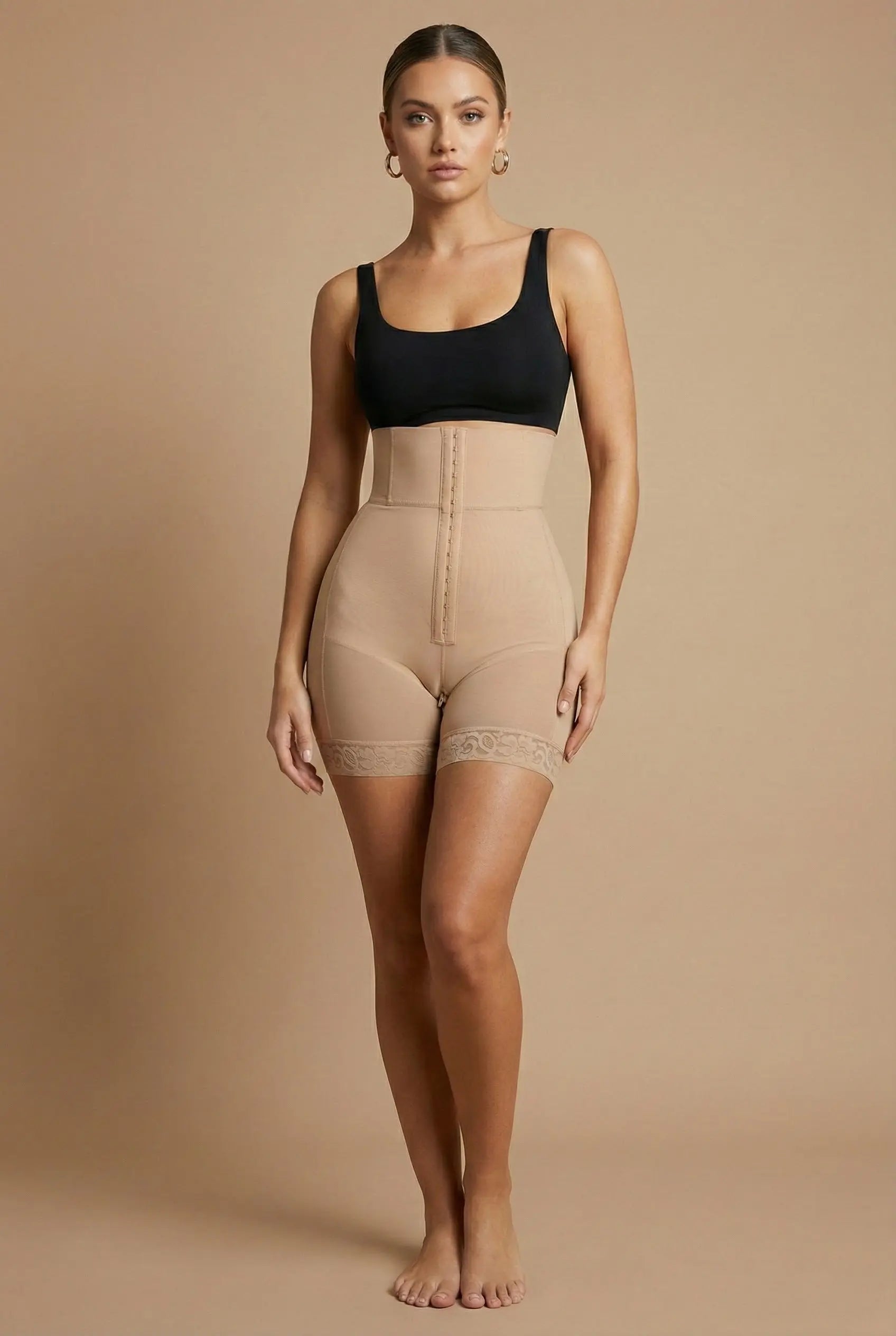 Women’s Boned High-Waisted Sculpting Shorts Luna Body Co