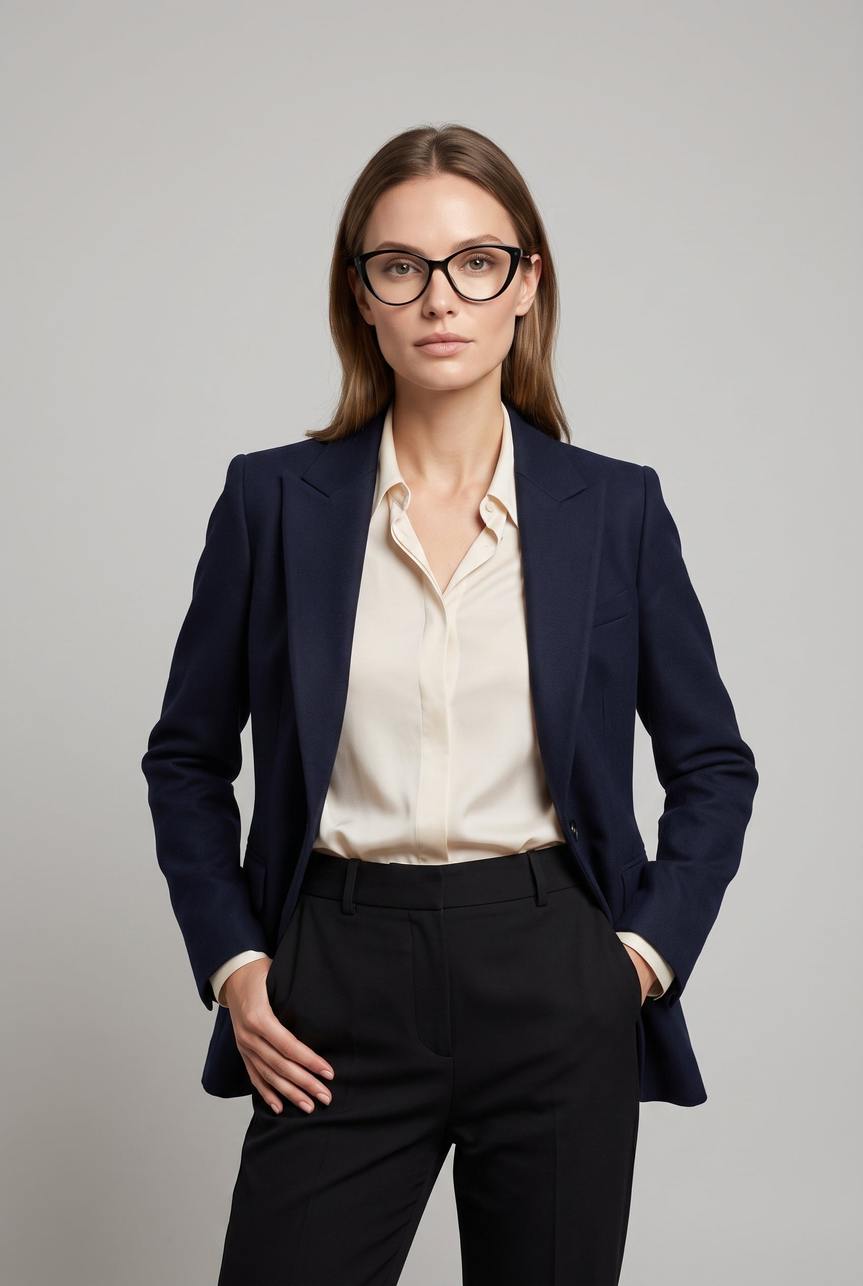 Aurora | Cat-Eye Anti-Blue Light Glasses Full-Frame Retro TR90 Computer Eyewear