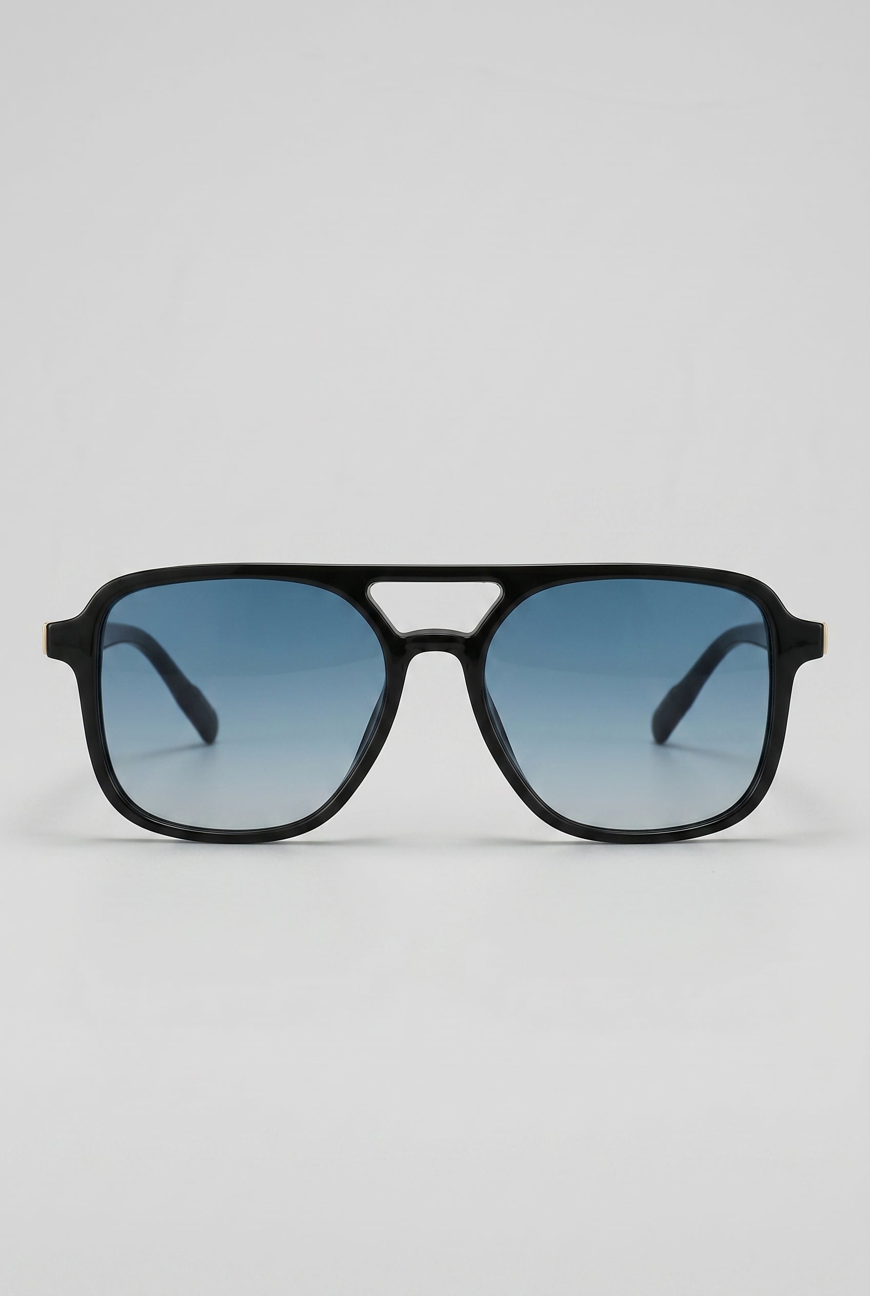 Eclipse | Square Polarized Sunglasses Retro Double Bridge UV400 TAC Lens