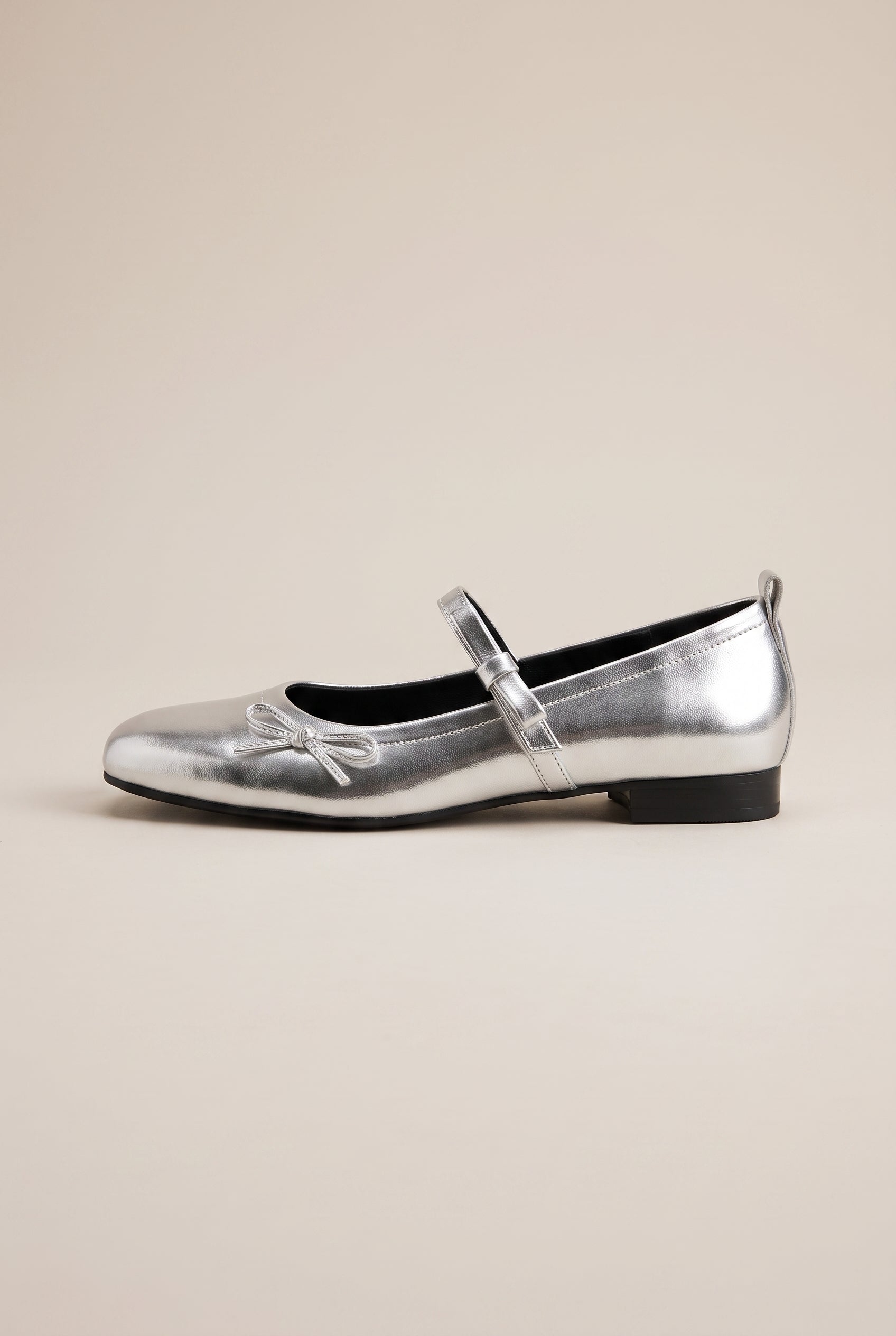 Maria | Women's French Retro Bow Mary Jane Flats Round-Toe Slip-On Leather Shoes