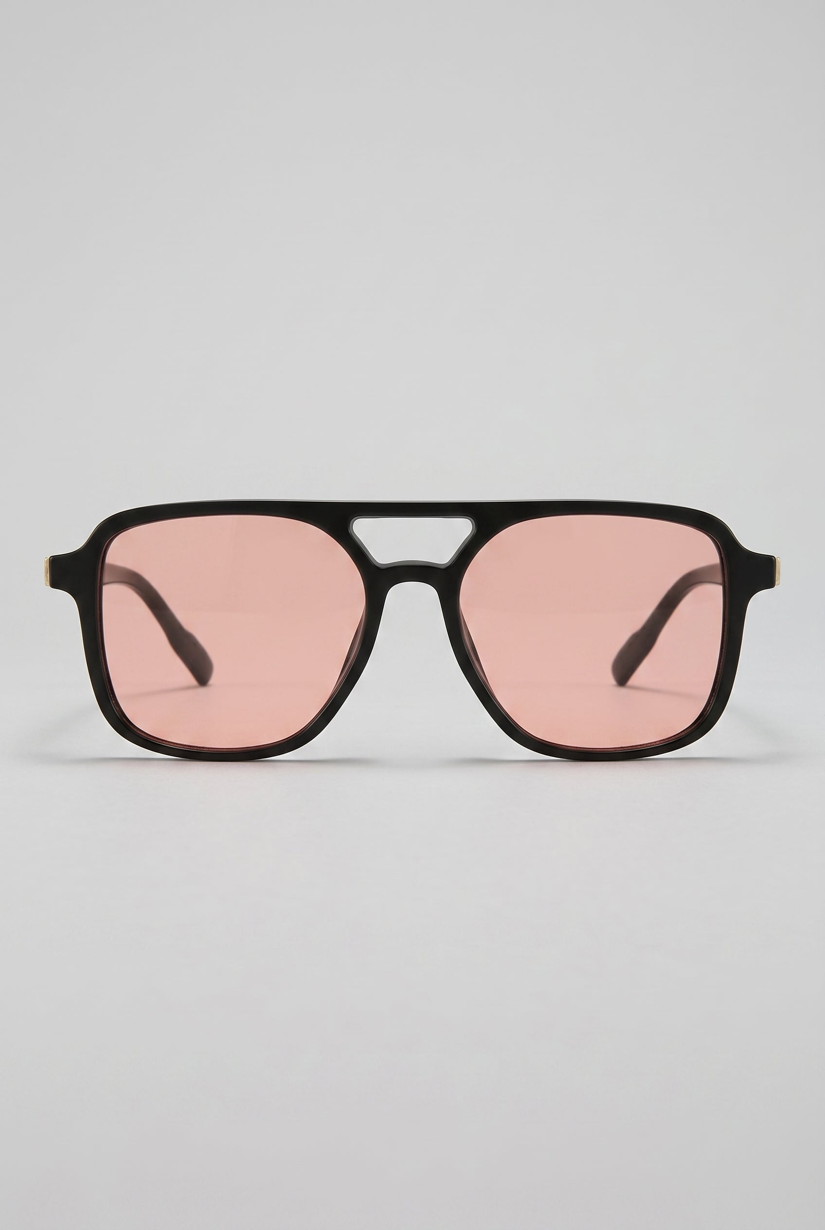Eclipse | Square Polarized Sunglasses Retro Double Bridge UV400 TAC Lens