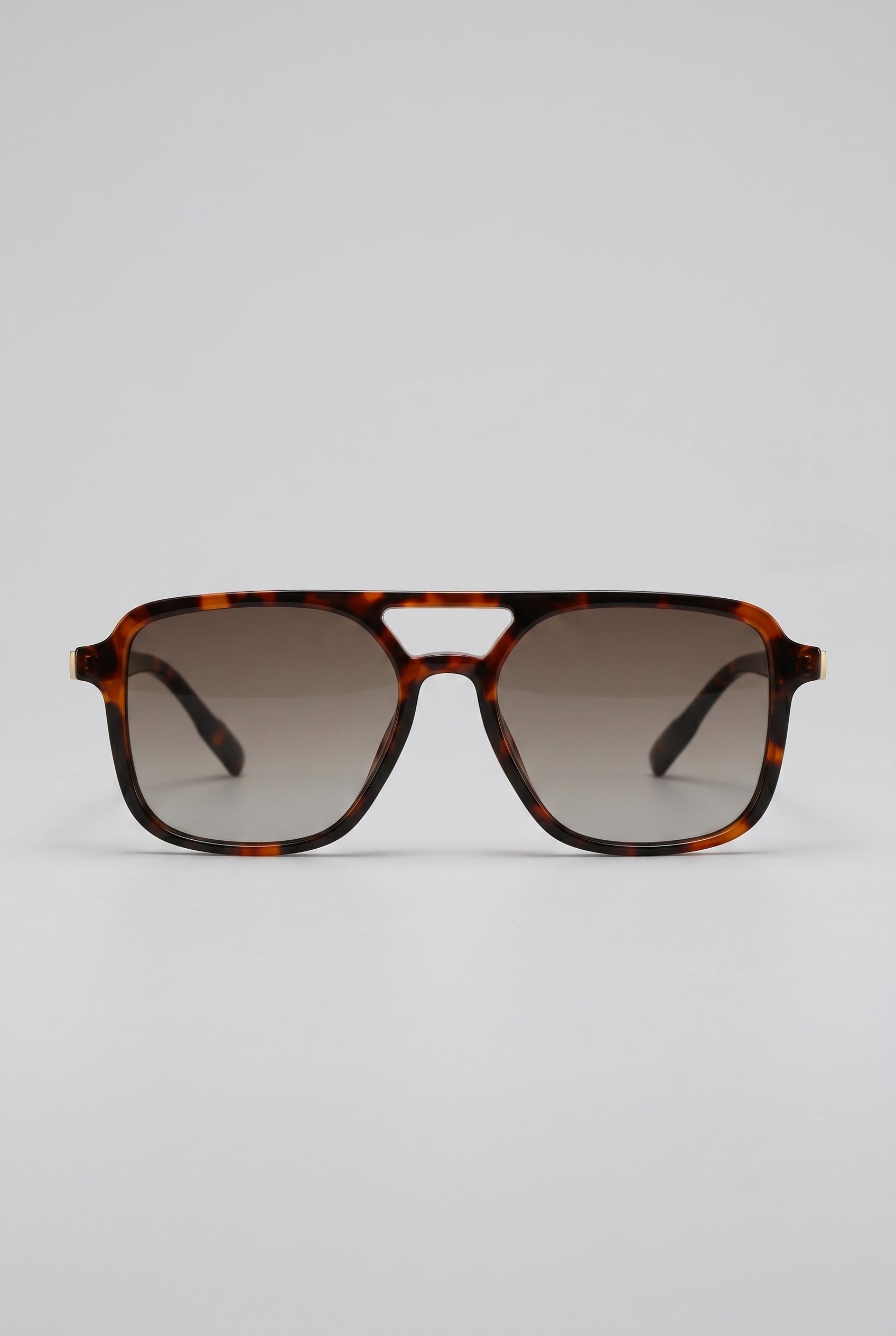 Eclipse | Square Polarized Sunglasses Retro Double Bridge UV400 TAC Lens