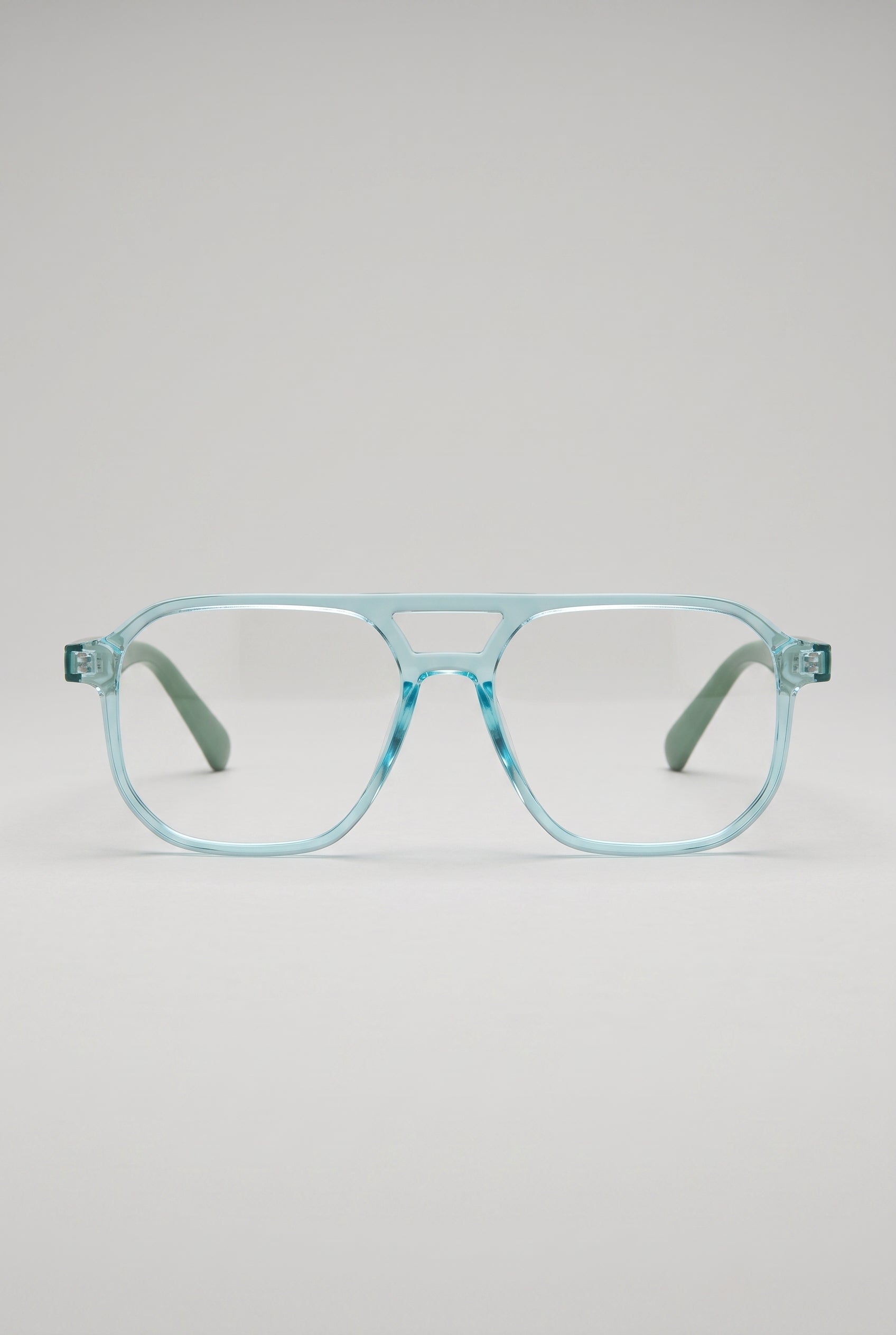 Celeste | Fashion Double-Beam Anti Blue Light Glasses Square Full-Frame Anti-Eye-Strain Computer Glasses
