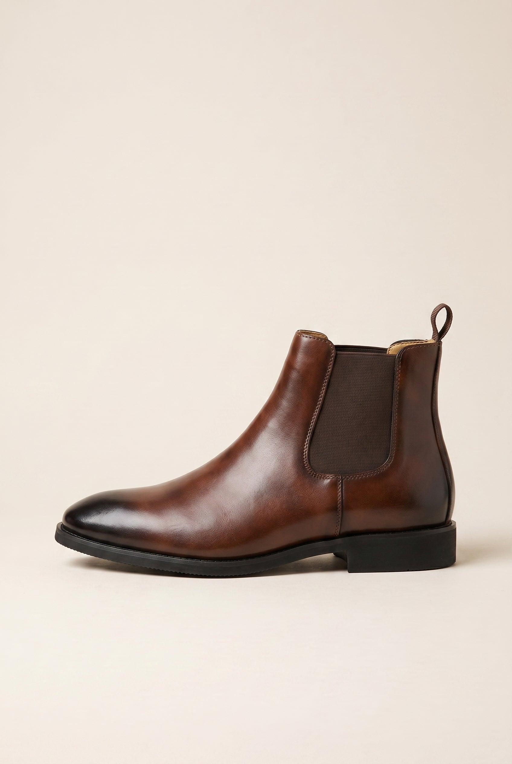 Umbra | Men's Classic Chelsea Boots Winter Leather Ankle Boots Slip-On
