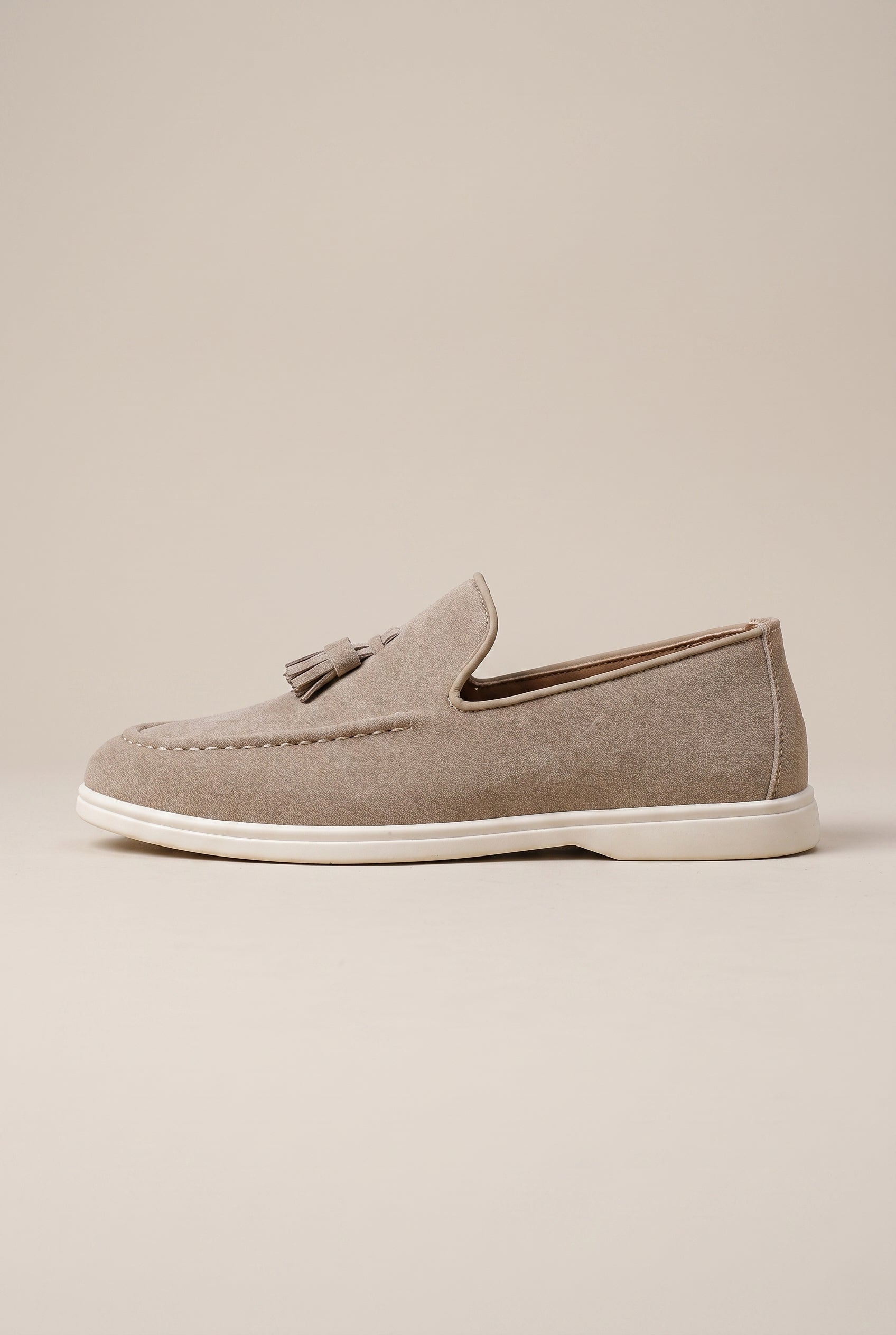 Perigee | Men's Slip-On Tassel Loafers Casual Flat Round-Toe Lightweight Shoes