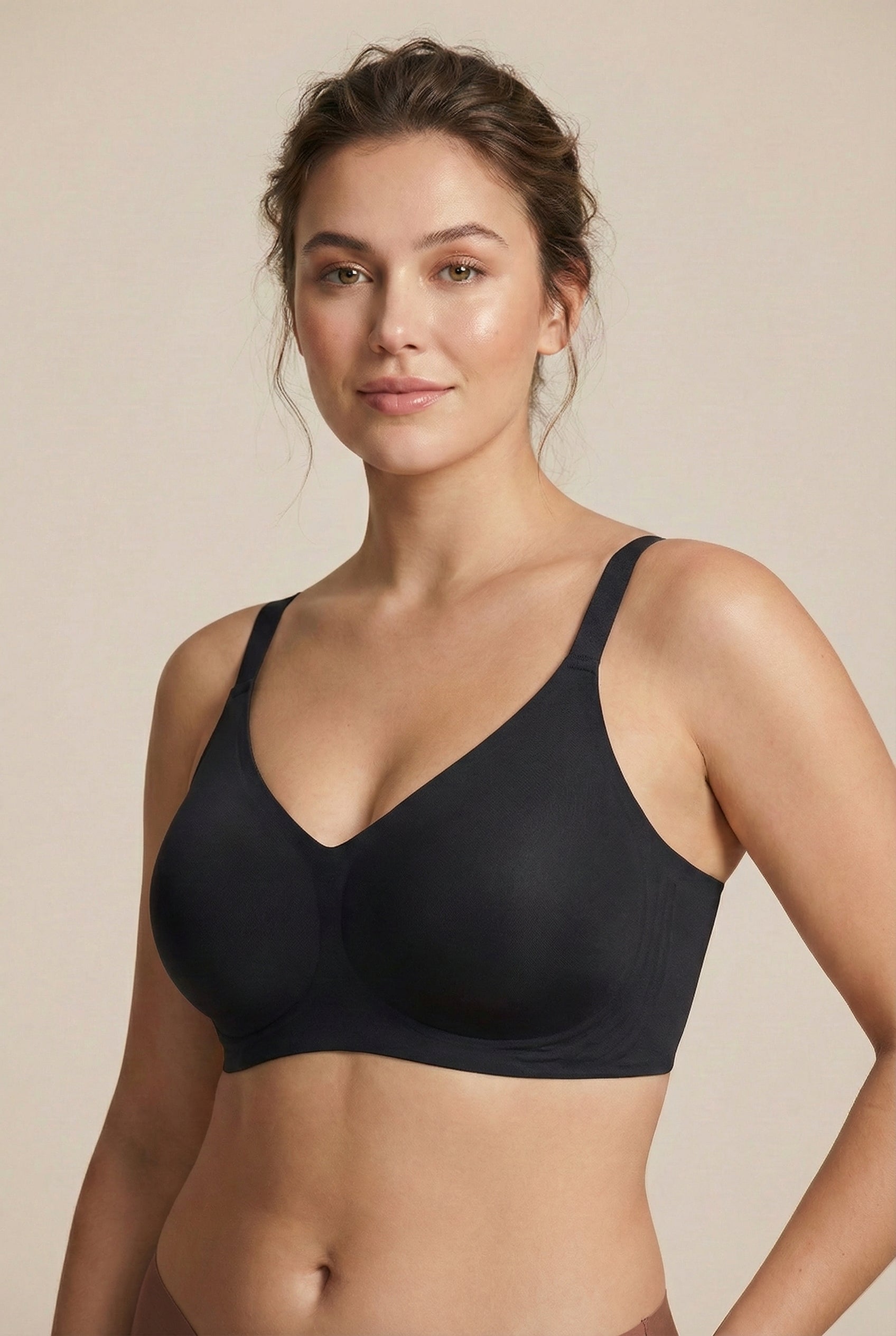 Invisible Support Seamless Bra – Ultra Comfortable Push-Up Design