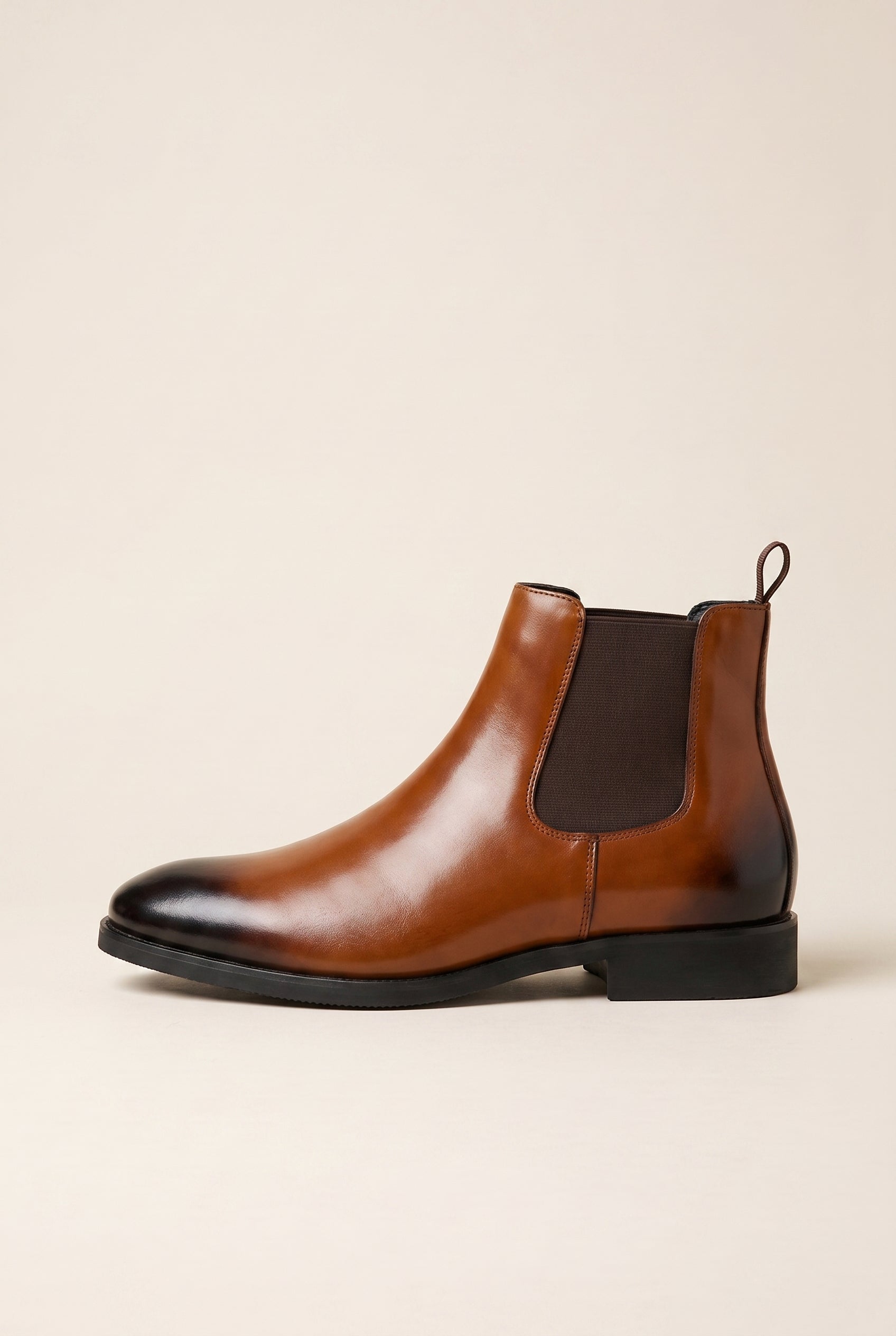 Umbra | Men's Classic Chelsea Boots Winter Leather Ankle Boots Slip-On