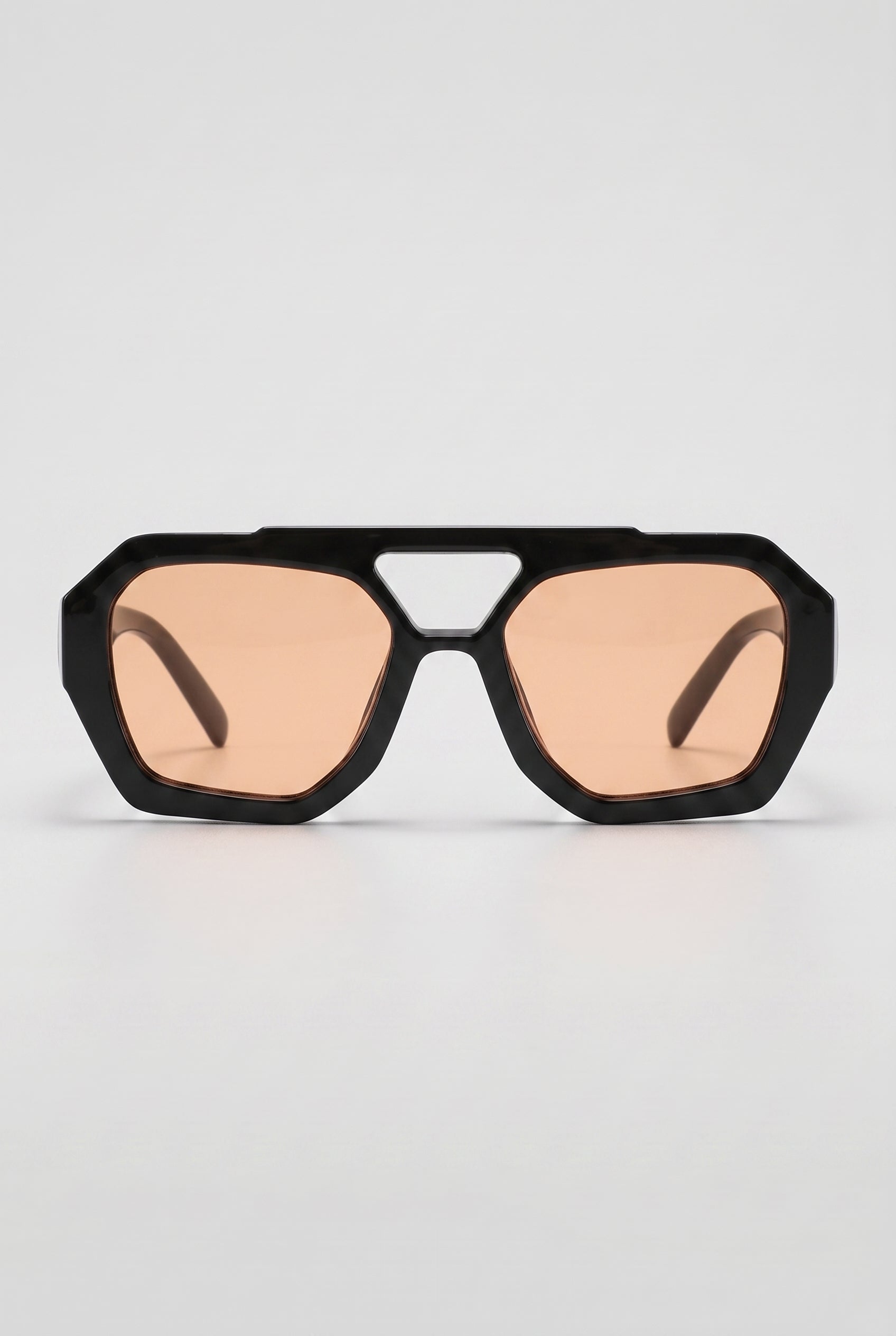 Orion | Double Beam Sunglasses Irregular Polygon UV400 Lightweight PC Frame