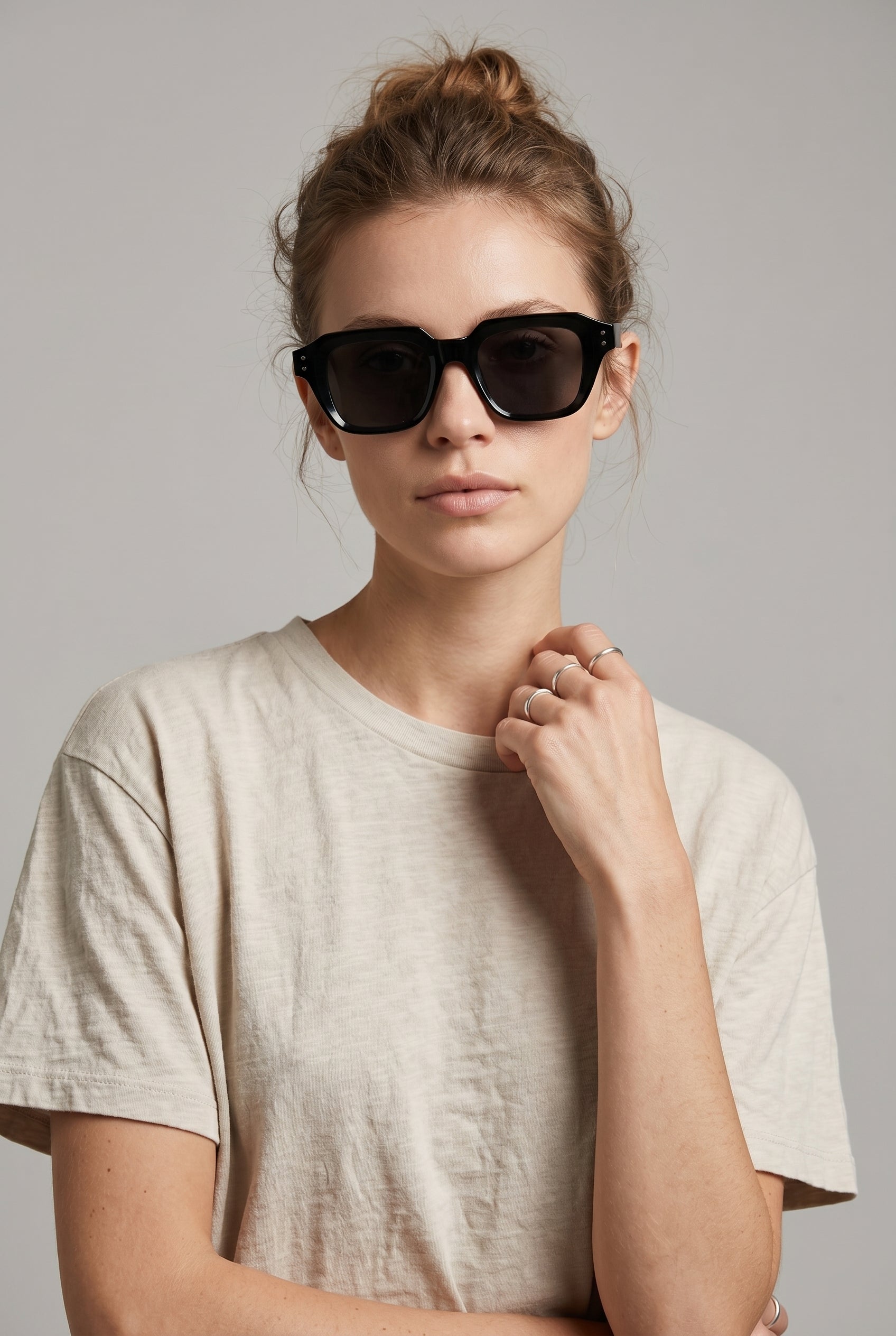 Polaris | Square Frame Sunglasses Fashion UV Protection Lightweight Full Frame