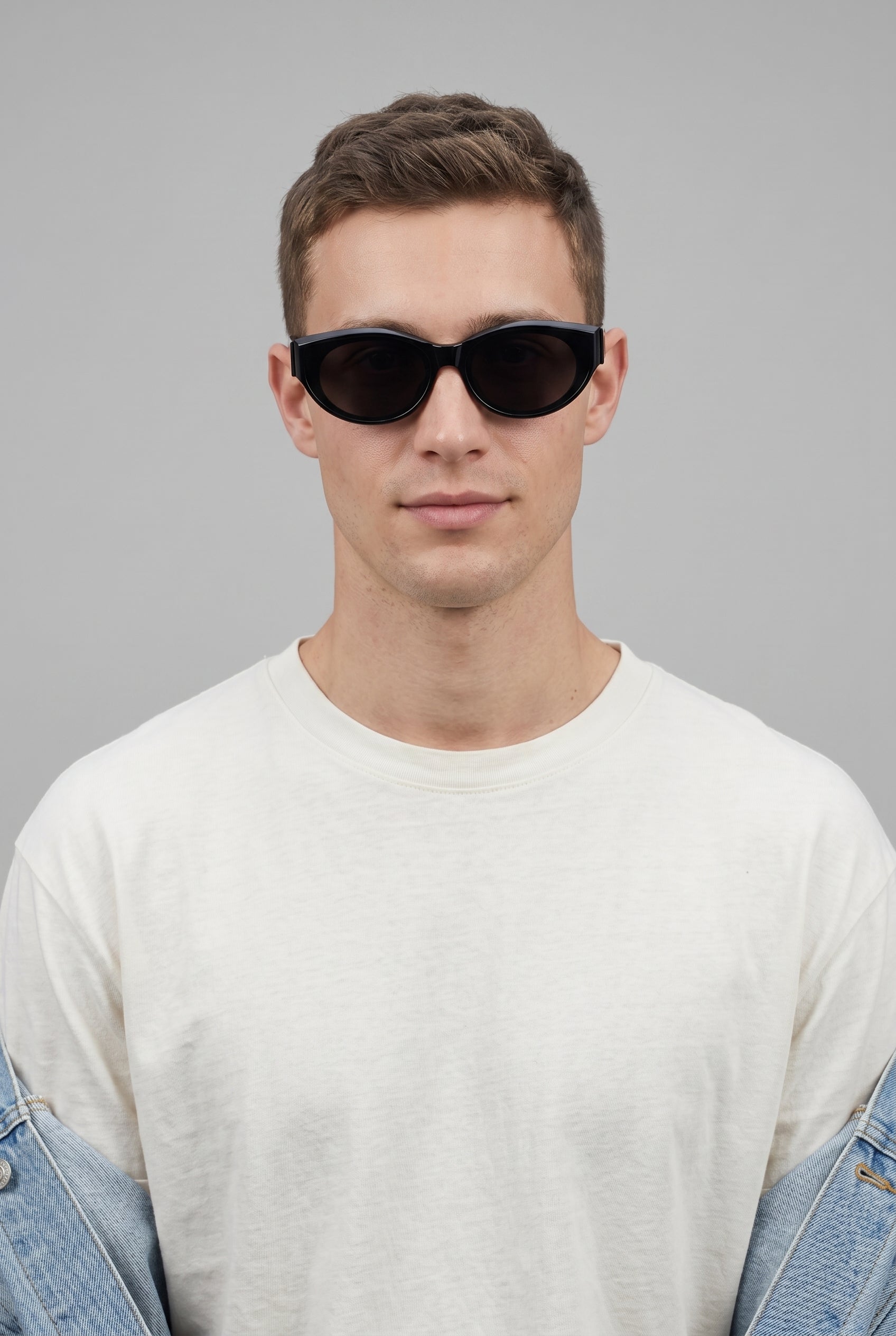 Vesper | Cat Eye Sunglasses Black Small Frame UV400 Lightweight PC