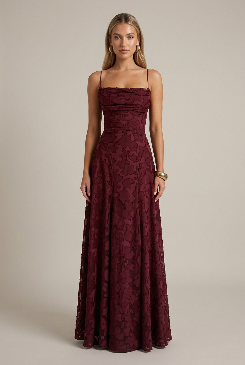 Women's Halter Neck Maxi Dress – Sleeveless A-Line, Mid-Waist, Geometric Print Summer Long Dress