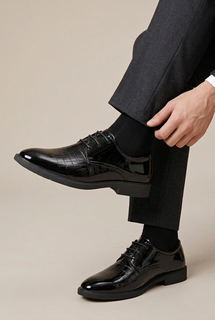 Kepler | Men's Genuine Leather Shoes Business-Casual Low-Top Waterproof Dress Shoes