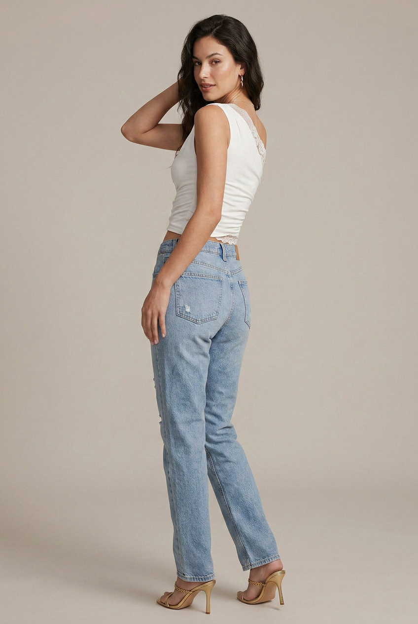 Women's Off-Shoulder Lace T-Shirt - Short Sleeve Slim Fit Backless Embroidered Top