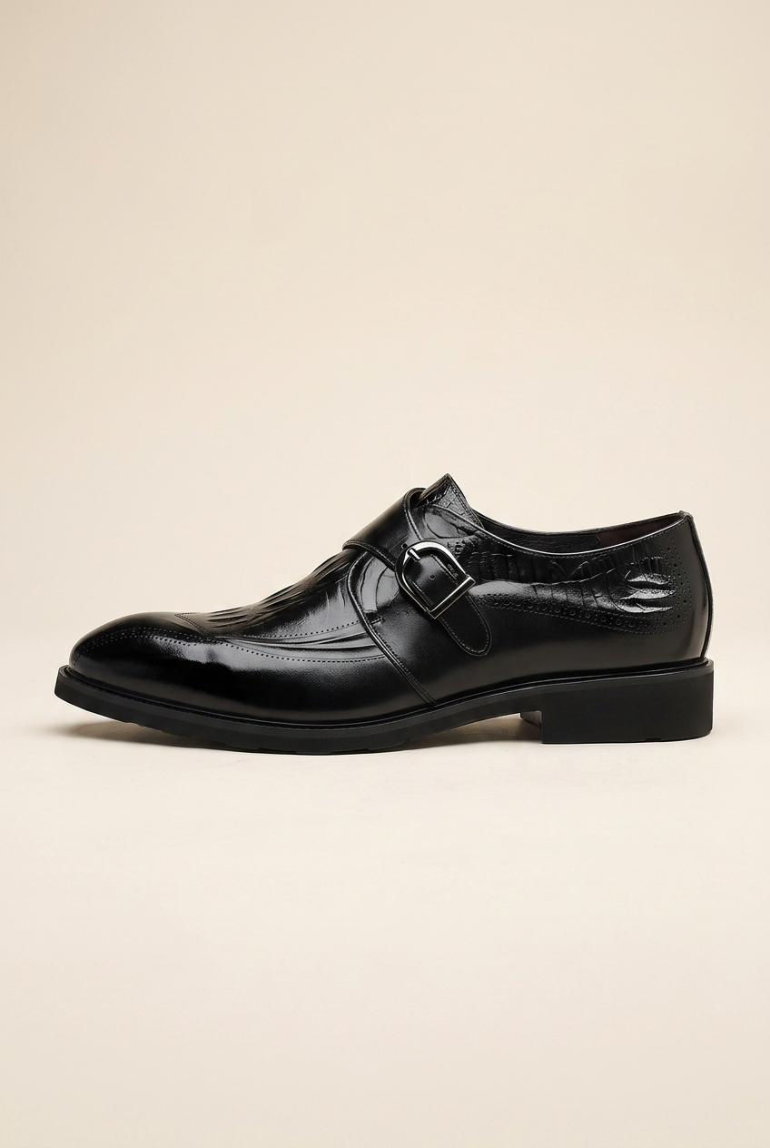 Nadir | Men's Genuine Leather Business Casual Shoes Slip-On Dress Shoes