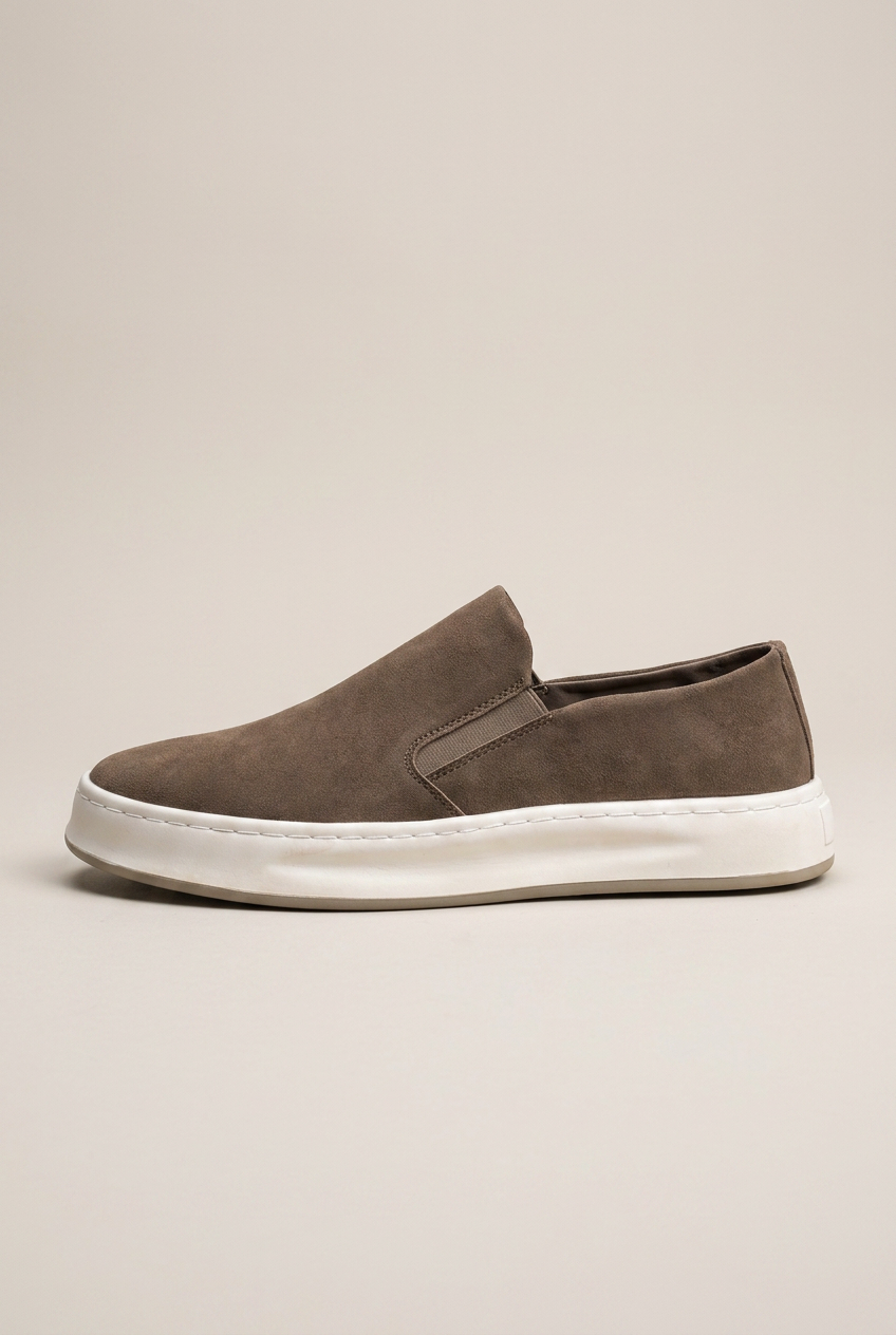 Perigee | Men's Casual Slip-On Loafers Round Toe Breathable Flat Comfort