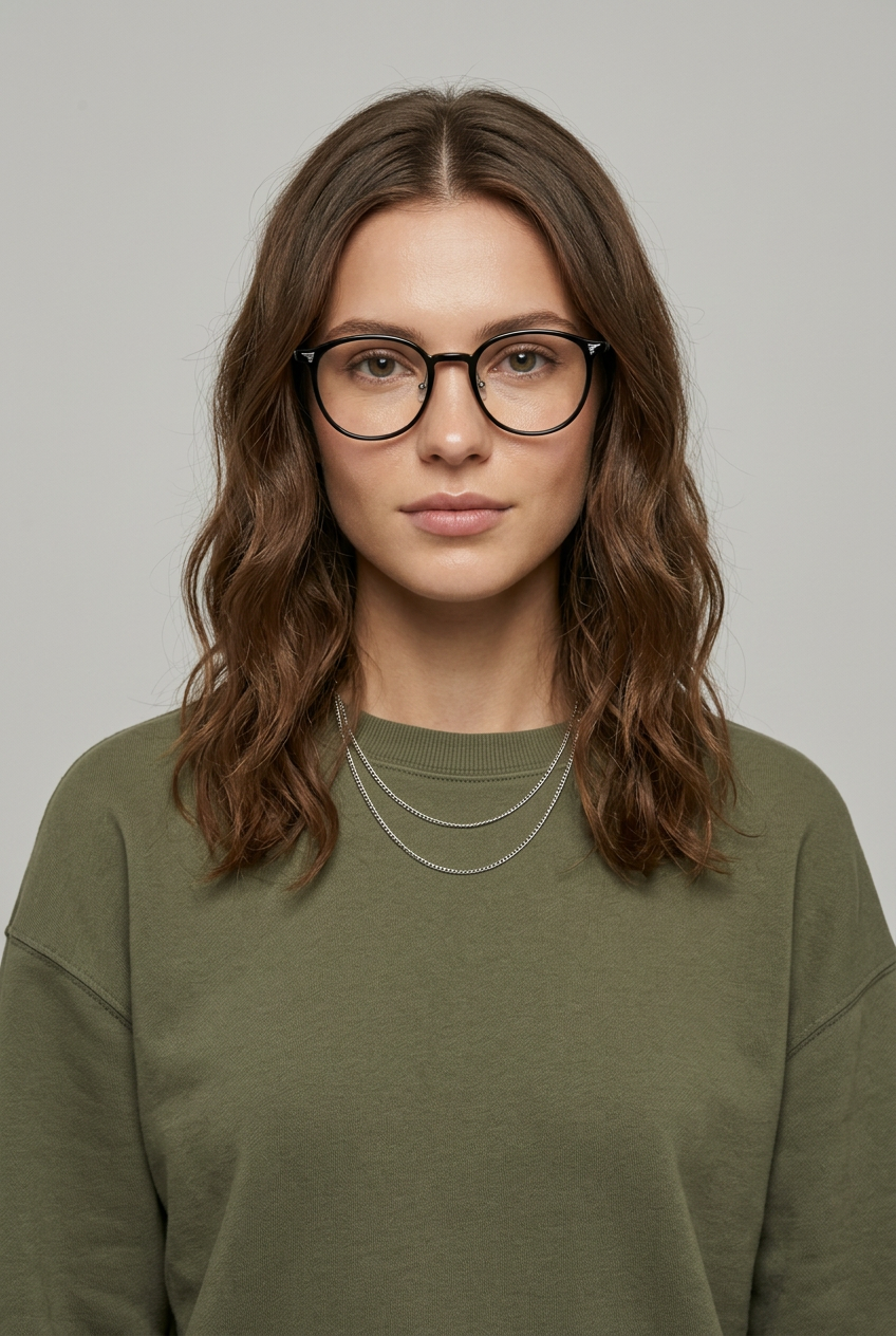 Celeste | Blue Light Blocking Glasses Ultralight Round TR90 Frame Prescription
