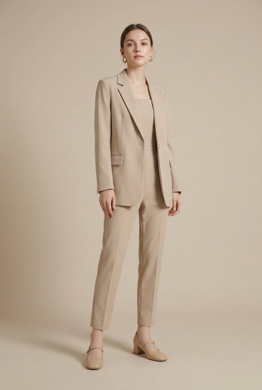 Crescent | Women's Mary Jane Shoes Square-Toe 5cm Block-Heel Buckle-Strap Leather Heels