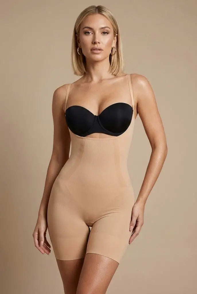 Open-Bust Seamless Shaping Bodysuit Luna Body Co